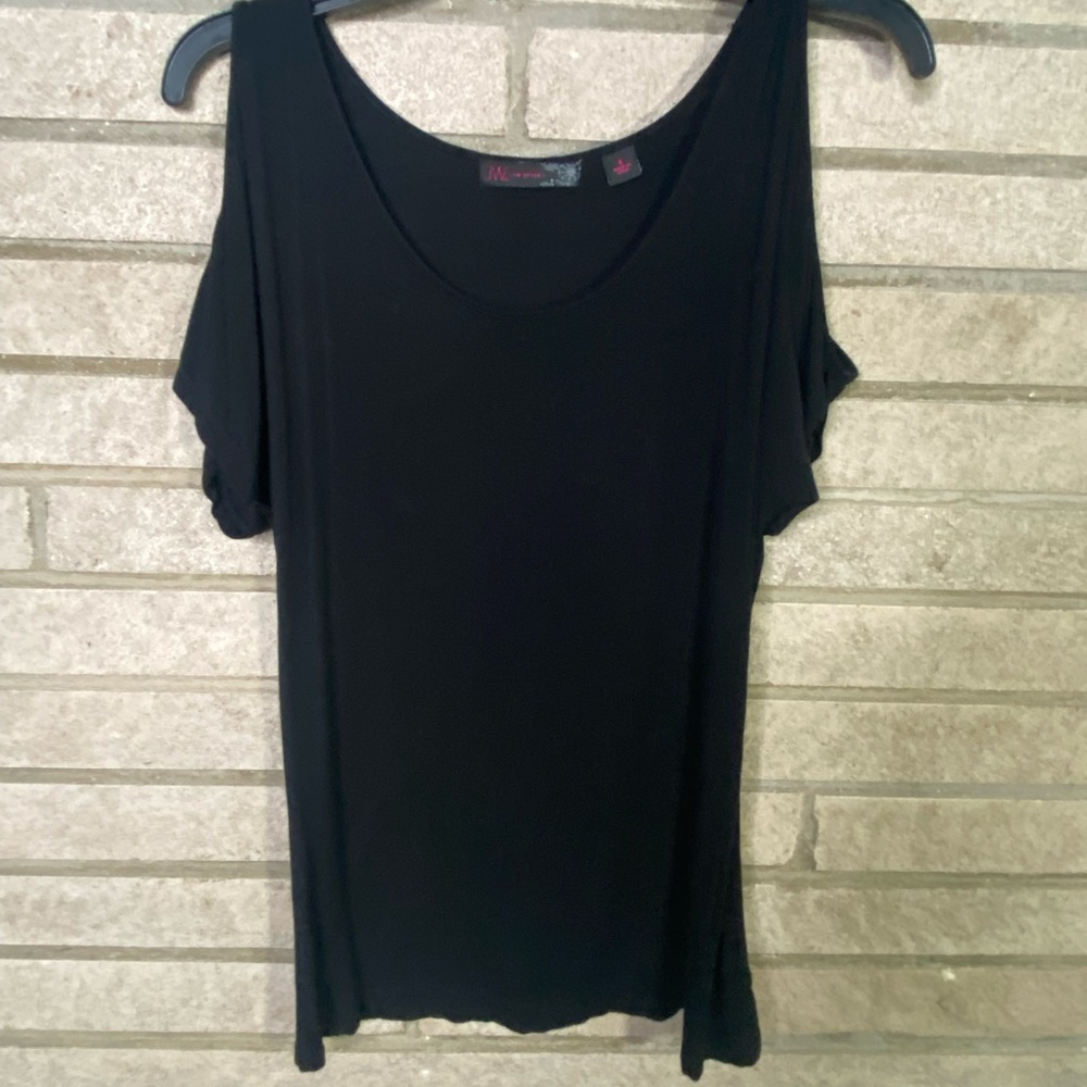 JW open shoulder top